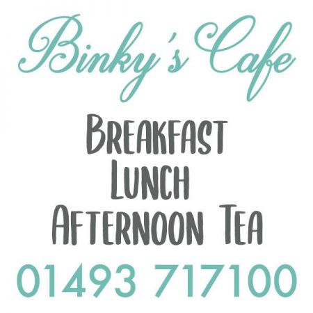 Things to do in Great Yarmouth visit Binky's Cafe