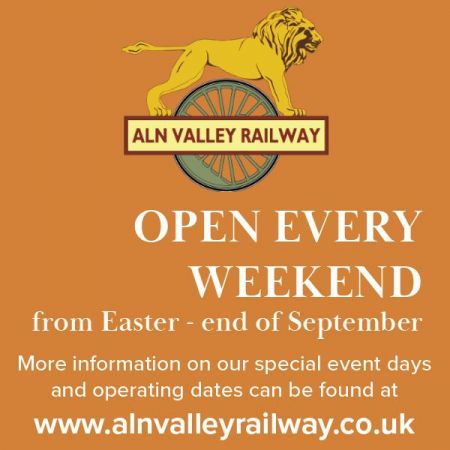 Things to do in Alnwick visit Aln Valley Railway