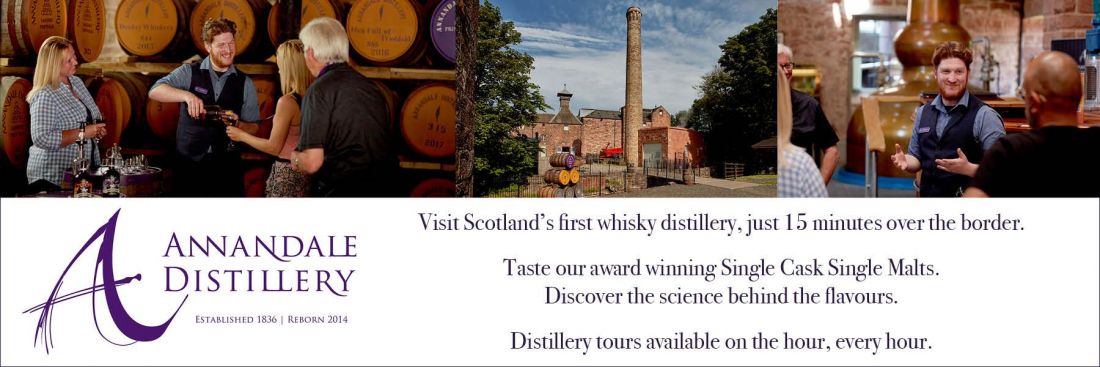 Things to do in Dumfries visit Annandale Distillery