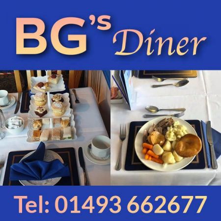 Things to do in Great Yarmouth visit BG's Diner