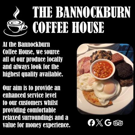 Things to do in Stirling visit Bannockburn Coffee House