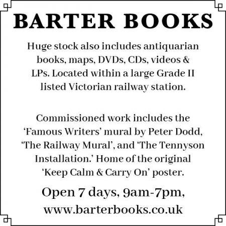 Things to do in Alnwick visit Barter Books