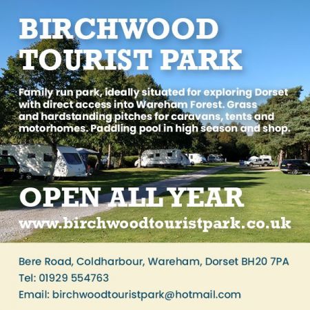 Things to do in Poole visit Birchwood Tourist Park