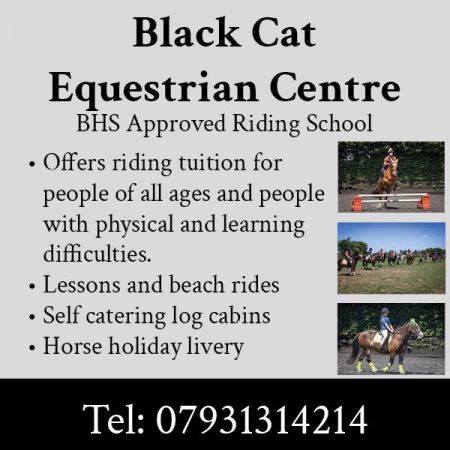 Things to do in Mablethorpe visit Black Cat Equestrian Centre