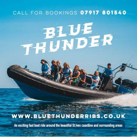 Things to do in St Ives visit Blue Thunder Rib Rides LTD