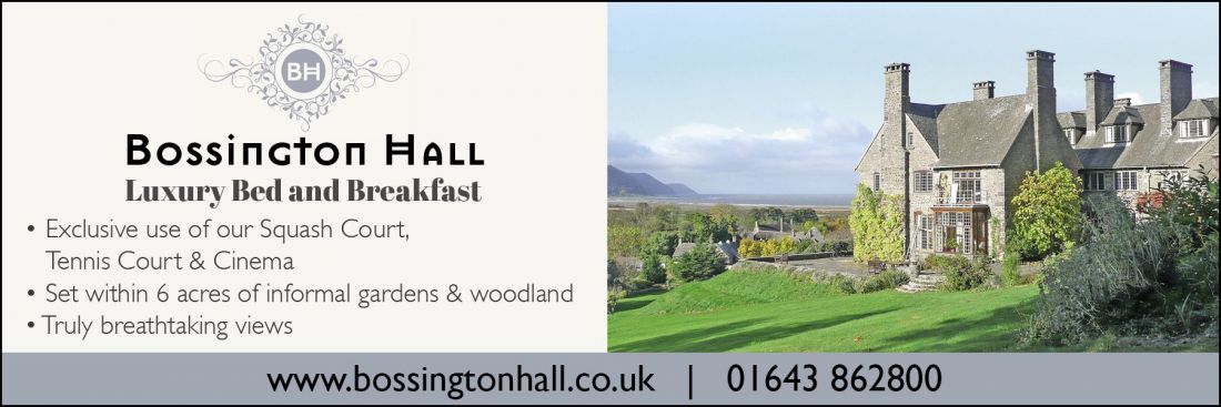 Things to do in Minehead visit Bossington Hall