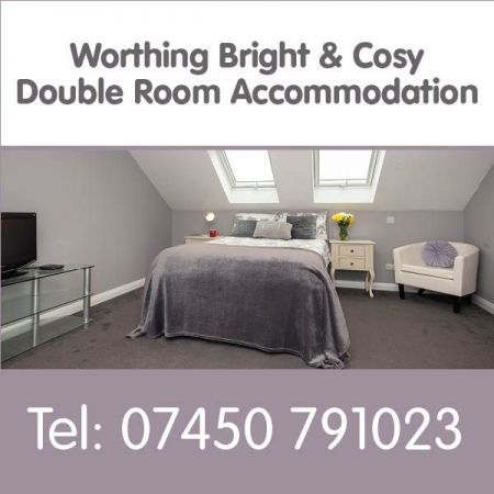 Worthing Bright & Cosy Double Room