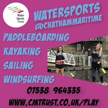Things to do in Rochester & Chatham visit Chatham Maritime Watersports Centre