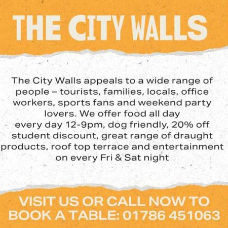 Things to do in Stirling visit City Walls