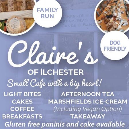 Things to do in Yeovil visit Claire's of Ilchester
