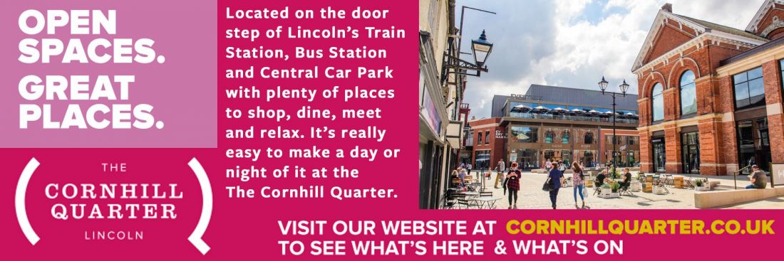 Things to do in Lincoln visit Cornhill Quarter
