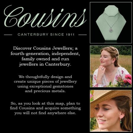 Things to do in Canterbury visit Cousins Jewellers