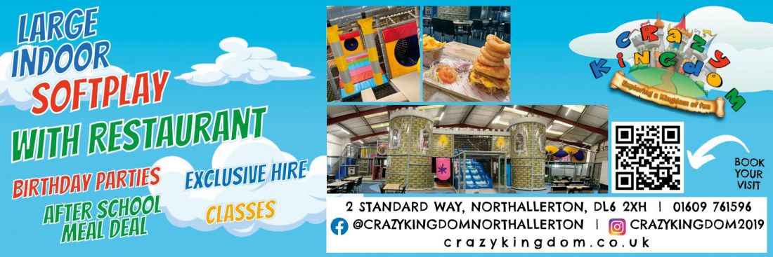 Things to do in Northallerton visit Crazy Kingdom