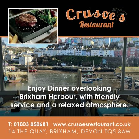 Things to do in Dartmouth & Brixham visit Crusoe's Restaurant