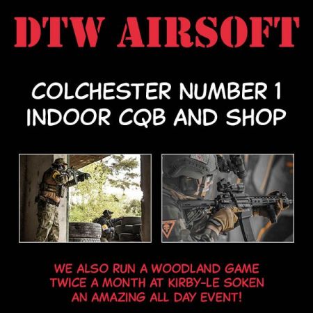 Things to do in Colchester visit DTW Airsoft