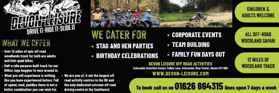 Things to do in Sidmouth & Ottery St Mary visit Devon Leisure