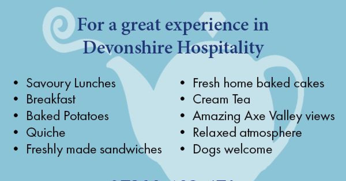 Things to do in Axminster & Seaton Visit Diamonds Tea Room