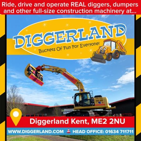 Things to do in Rochester & Chatham visit Diggerland Kent