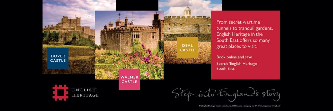 Things to do in Folkestone & Hythe visit English Heritage