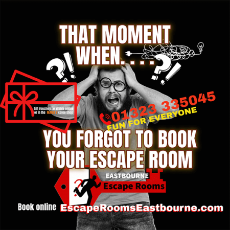 Things to do in Eastbourne visit Eastbourne Escape Rooms