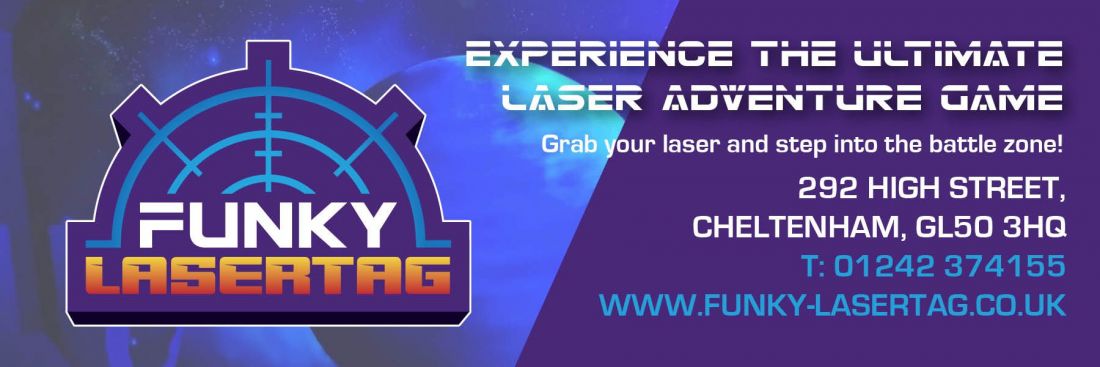 Things to do in Cheltenham visit Funky Laser Tag