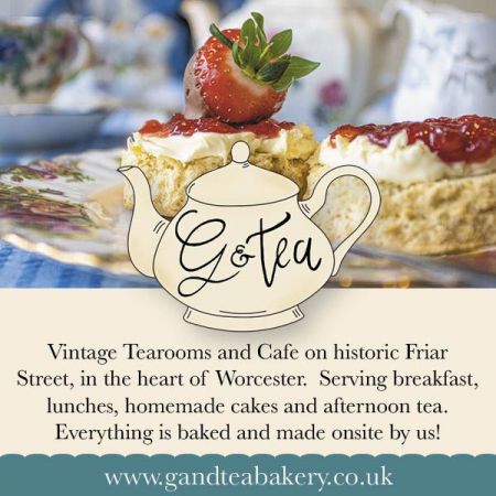 Things to do in Worcester visit G&Tea