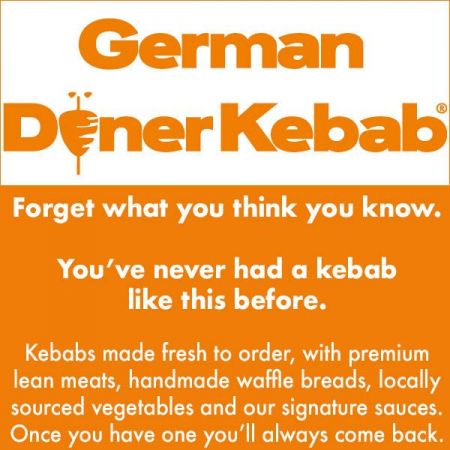Things to do in Stirling visit German Doner Kebab