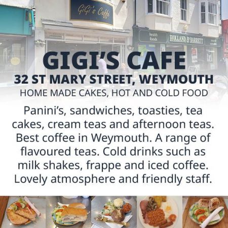 Things to do in Weymouth visit Gigi's Cafe
