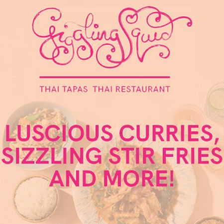 Things to do in Norwich visit Giggling Squid