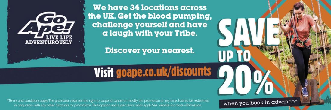 Things to do in Scarborough visit Go Ape