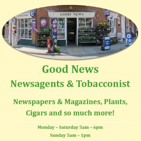 Things to do in Chichester visit Good News Newsagents