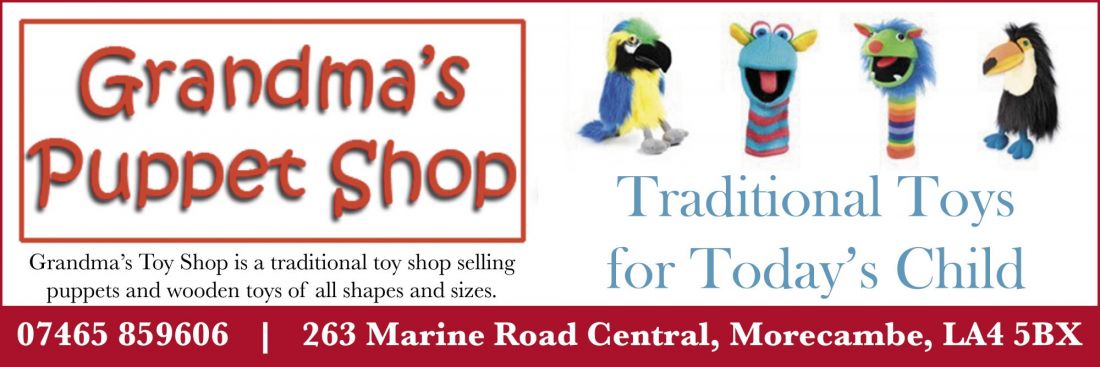Things to do in Morecambe visit Grandma's Puppet Shop