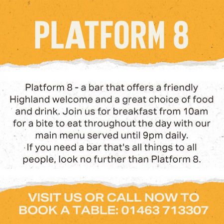 Things to do in Inverness visit Platform 8