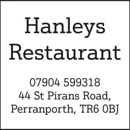 Things to do in Newquay visit Hanleys Restaurant