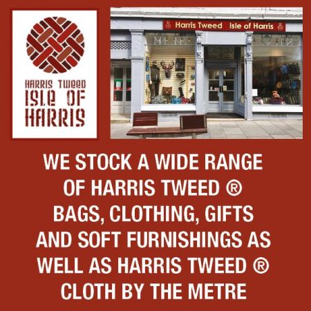 Things to do in Inverness visit Harris Tweed