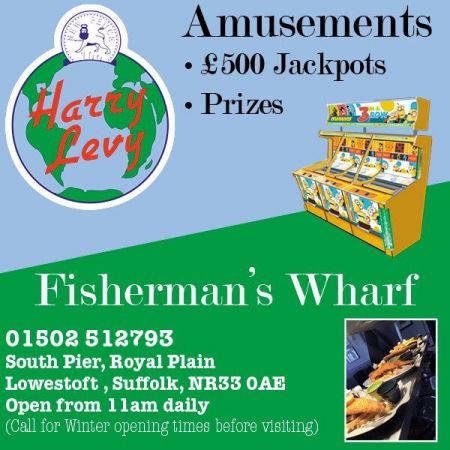Things to do in Aldeburgh & Southwold visit Harry Levy Amusement