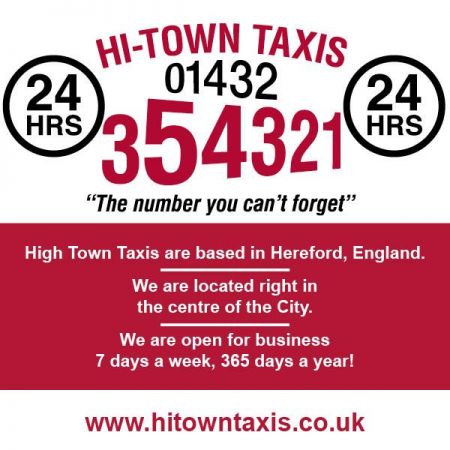Things to do in Hereford visit Hi-Town Taxis