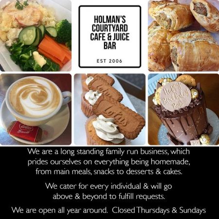 Things to do in Torquay visit Holman's Courtyard Café & Juice Bar