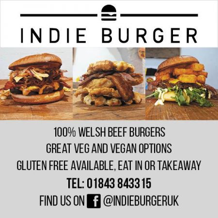 Things to do in Tenby visit Indie Burger