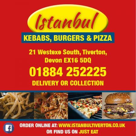 Things to do in Tiverton visit Istanbul Kebabs, Burgers & Pizza