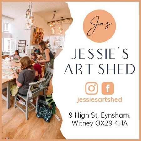 Things to do in Oxford visit Jessie's Art Shed