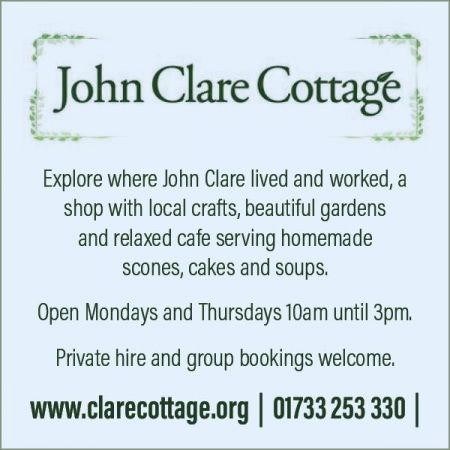 Things to do in Stamford visit John Clare Cottage