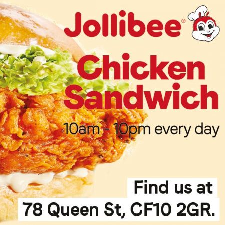 Things to do in Cardiff visit Jollibee