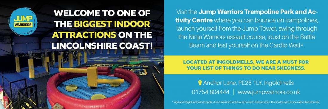 Things to do in Mablethorpe visit Jump Warriors