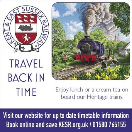 Things to do in Hastings visit Kent & East Sussex Railway