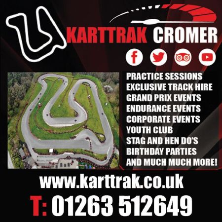 Things to do in Norwich visit Karttrak Cromer