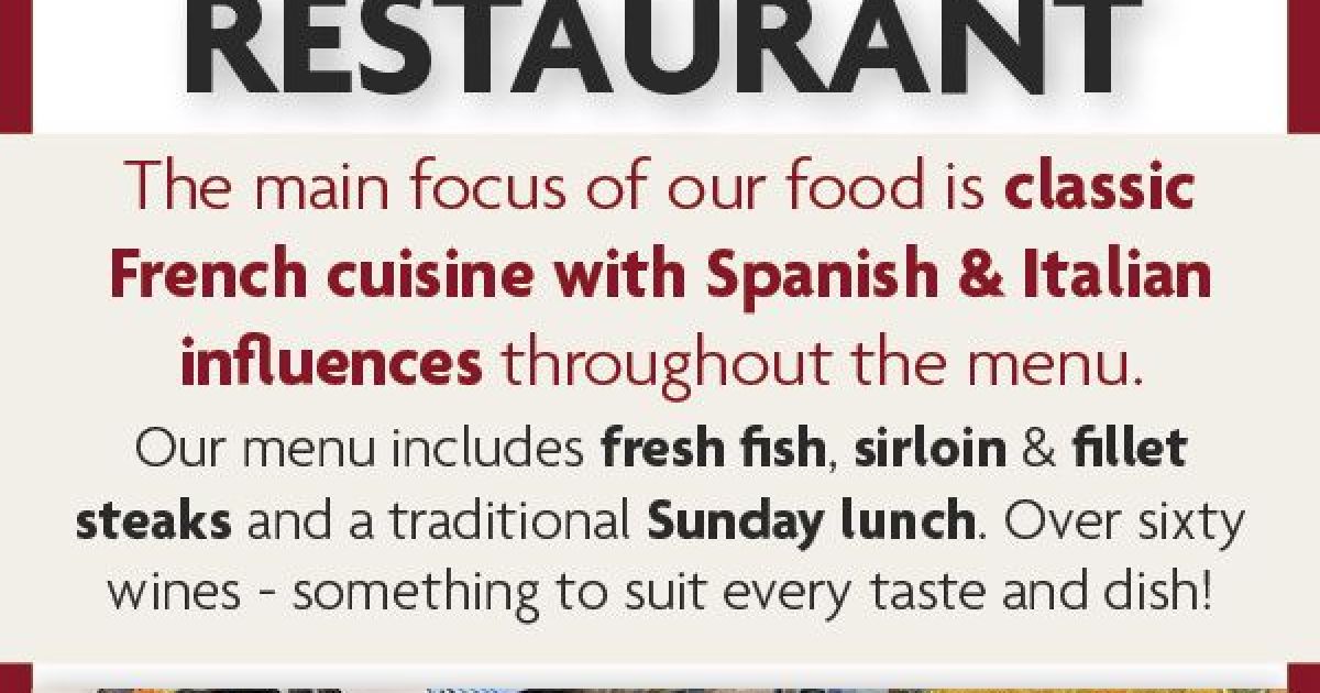 Things to do in Chippenham Visit La Flambé Restaurant