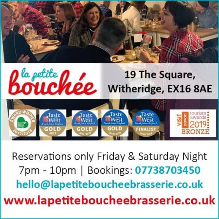 Things to do in Tiverton visit La Petite Bouchée