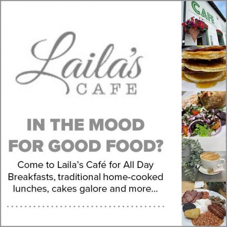 Things to do in Shrewsbury visit Laila's Cafe