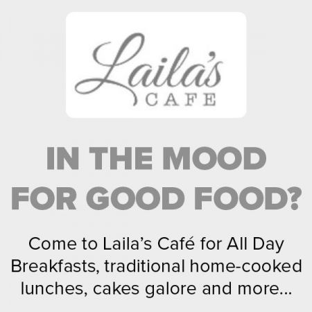 Things to do in Ludlow visit Laila's Cafe